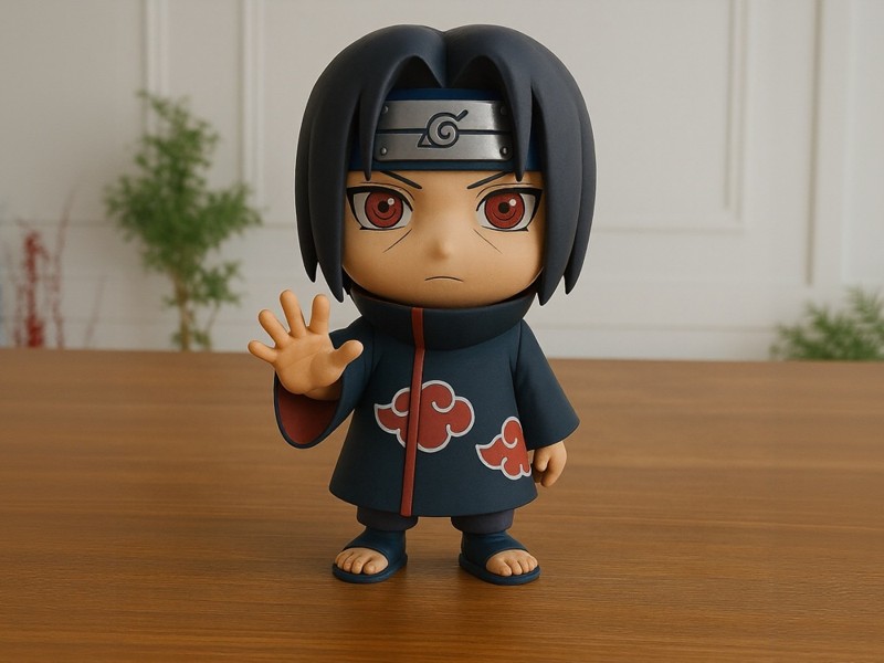 Itachi Uchiha · Chibi Figure · Unpainted