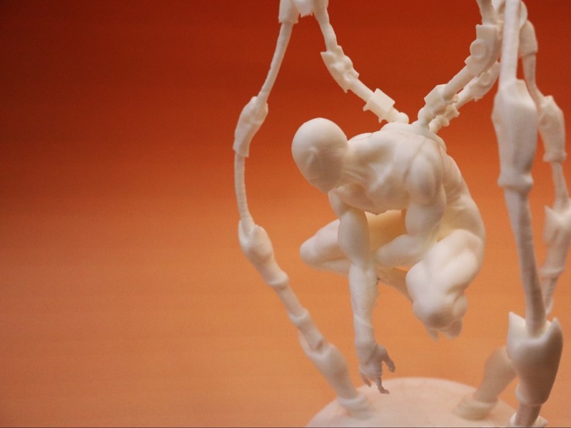 Spider-Man · Web Sculpture