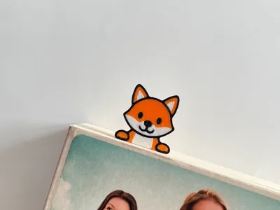 Fox Bookmark