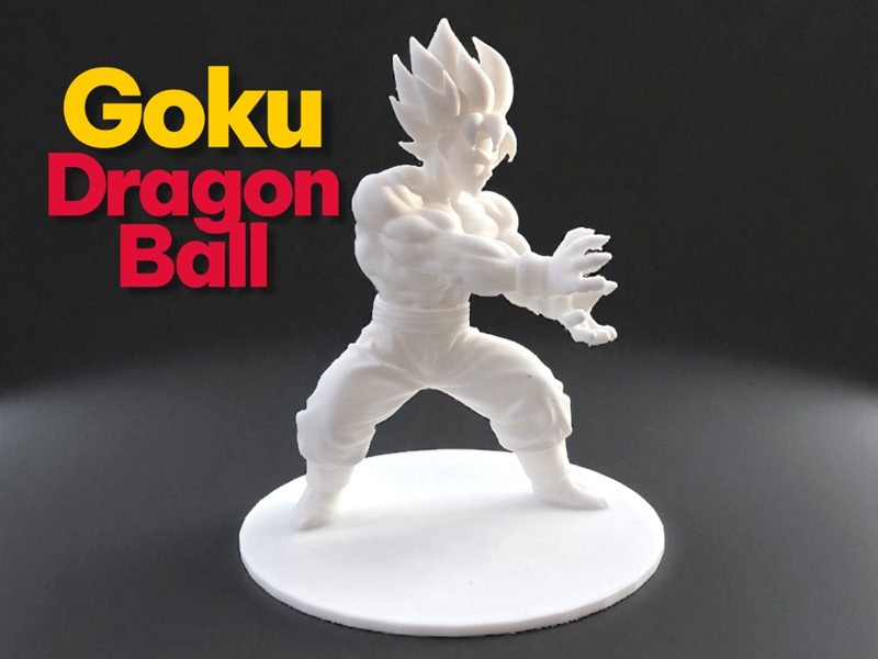 Goku · Kamehameha Stance · Unpainted