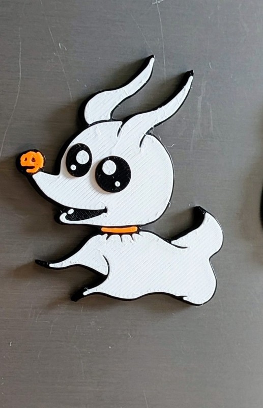 Zero Ghost Dog Magnet