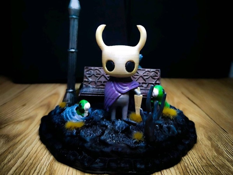 Hollow Knight · Bench Diorama