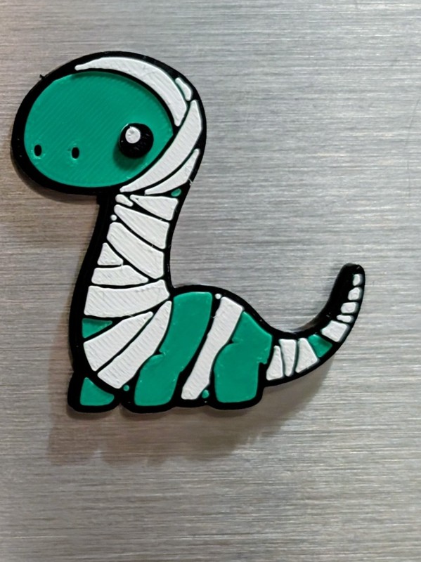 Mummy Dino Magnet
