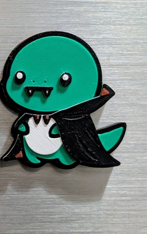 Vampire Dino Magnet