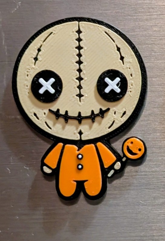 Sam Trick-or-Treat Magnet