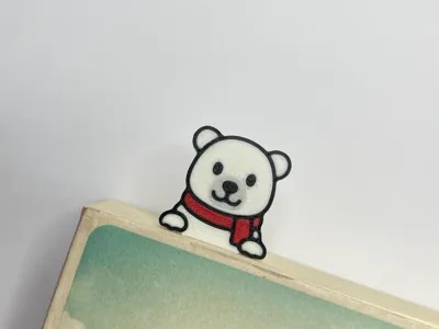 Polar Bear Bookmark