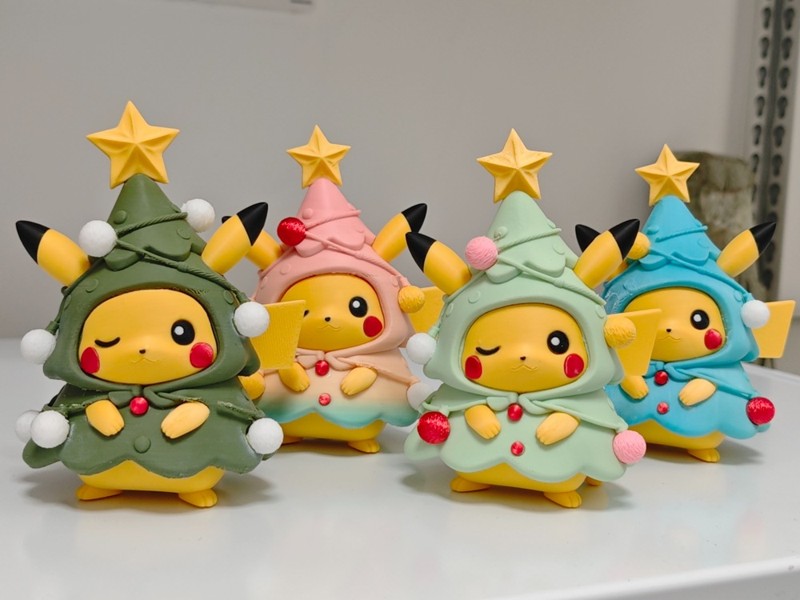 Christmas Tree Pikachu