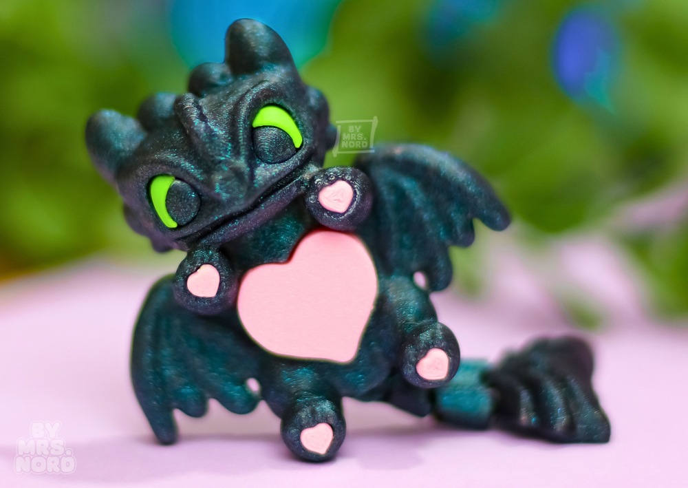 Valentine Flexi Dragon