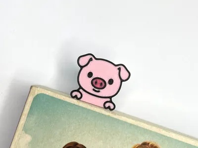Pig Bookmark