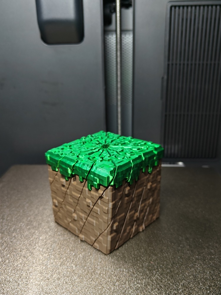 Minecraft Grass Block · Twisty Fidget