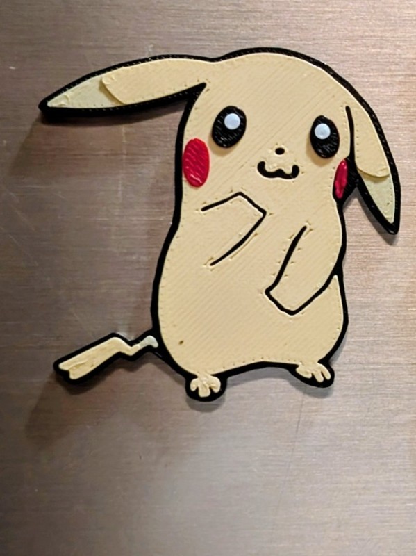 Pikachu Pokopia Magnet