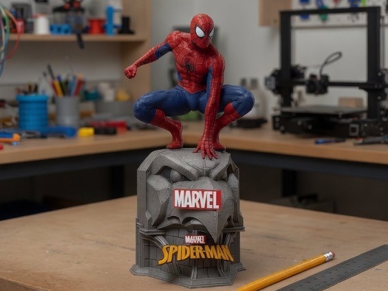 Spider-Man · Marvel Base · Unpainted