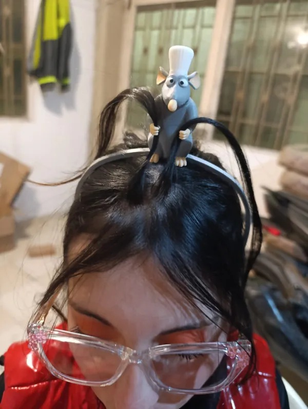 Remy · Chef Rat Hair Accessory