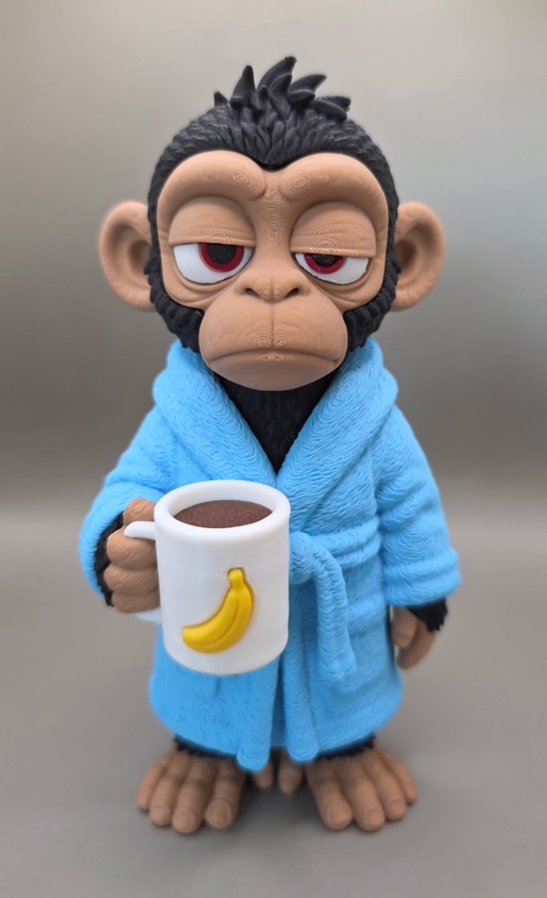 Exhausted Chimpanzee