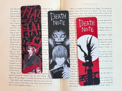 Death Note Bookmark · Choose One