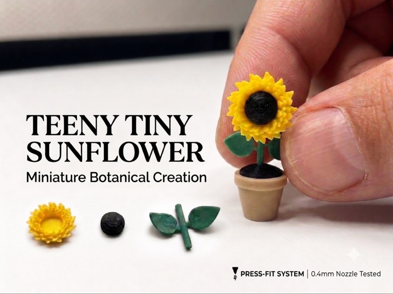 Teeny Tiny Sunflower
