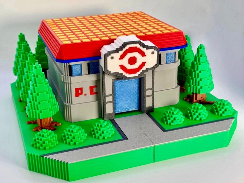 Pokémon Centre · Pixel Building