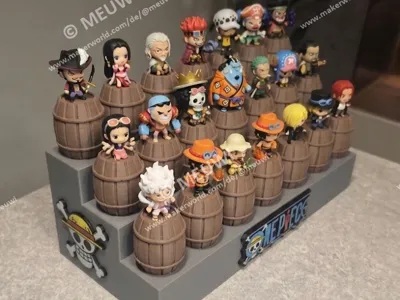 One Piece Barrel Display · Stand Only