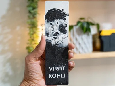 Virat Kohli Bookmark