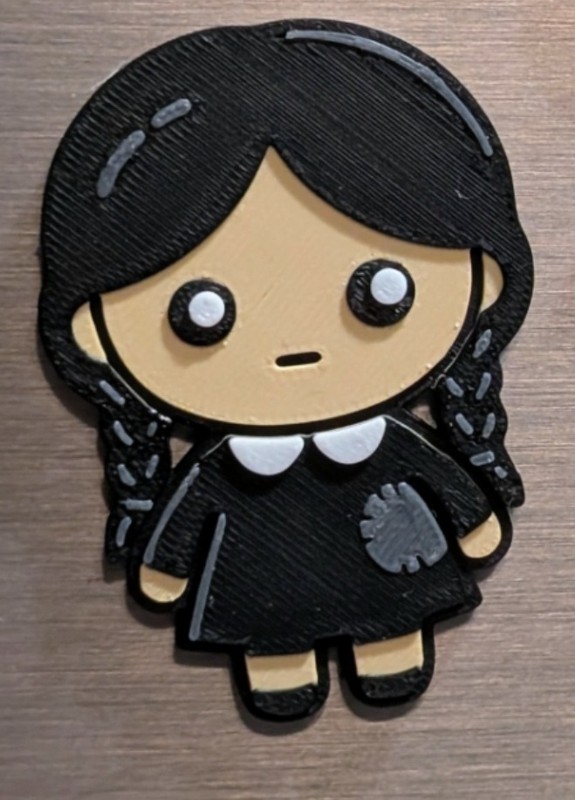 Wednesday Addams Magnet