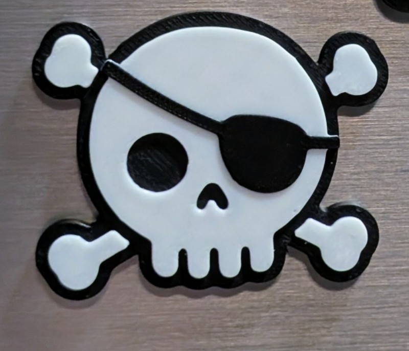 Pirate Skull Magnet