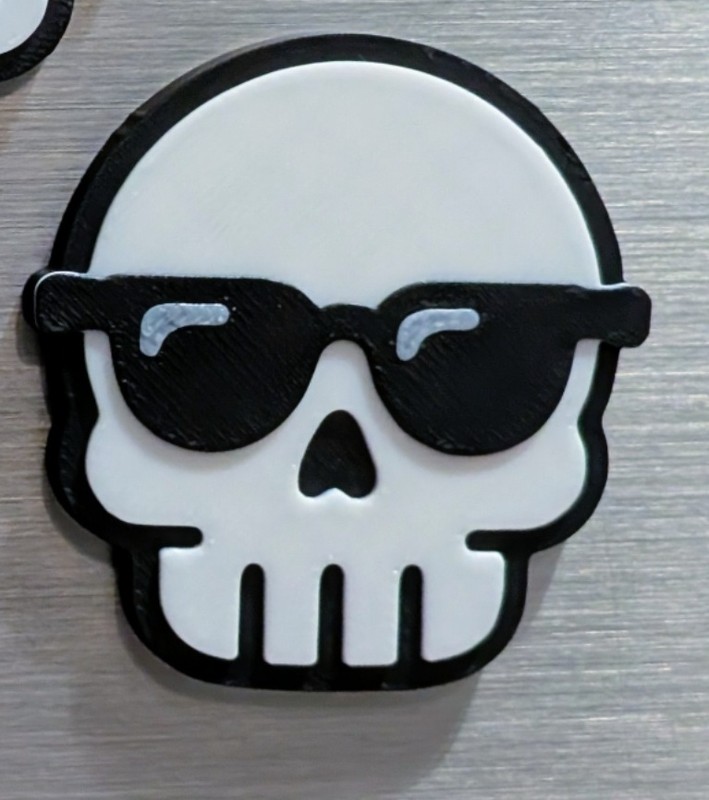 Sunglasses Skull Magnet