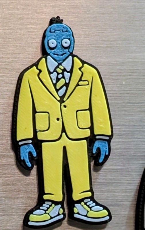Beetlejuice Yellow Suit Magnet