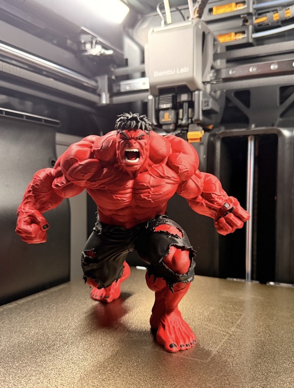 Red Hulk Figure