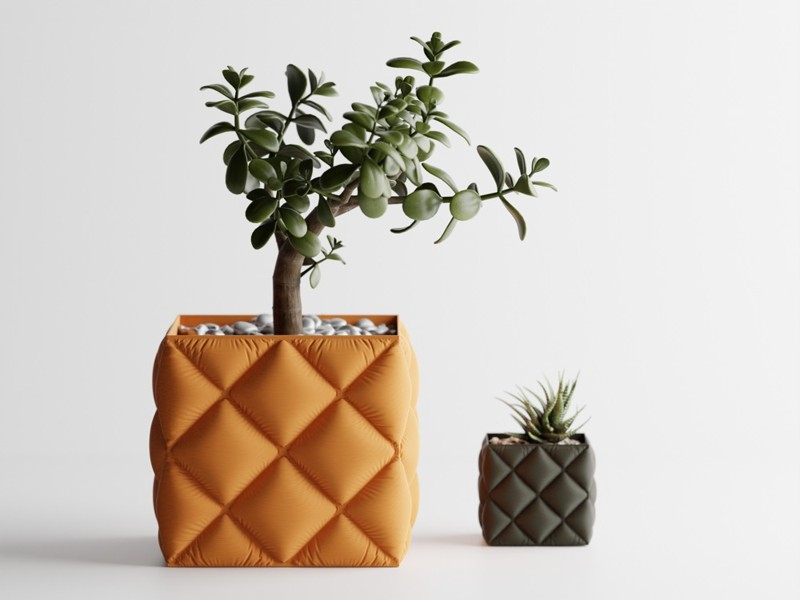 Puffy Diamond Planter · Large