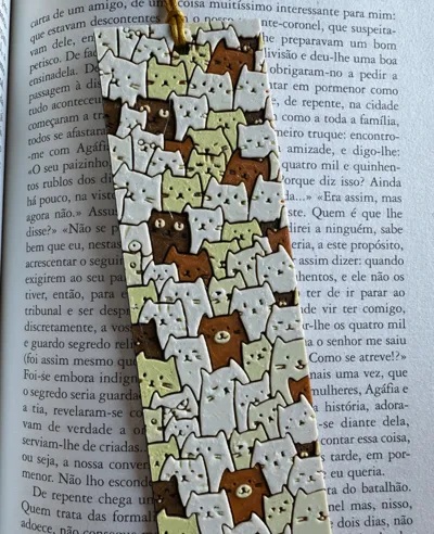 Cats Bookmark - Hueforge