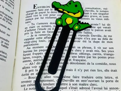 Crocodile Bookmark
