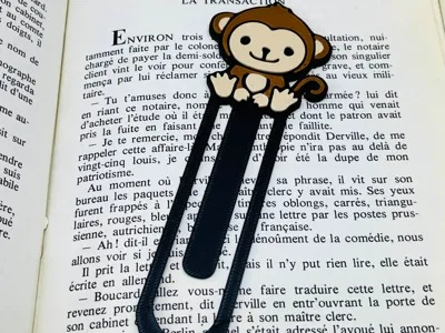 Monkey Bookmark