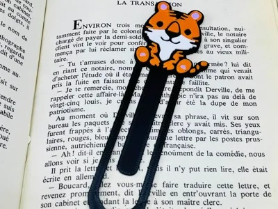 Tiger Bookmark