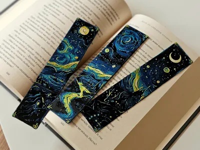 Starry Night Dreams Bookmark · Choose One