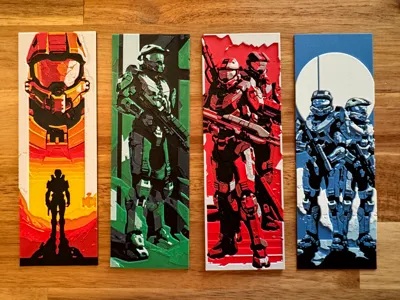 Halo Bookmark · Vol. 1 · Choose One