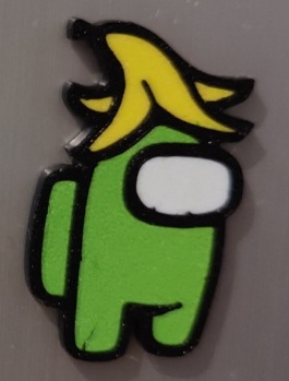 Banana Hat Crewmate Magnet