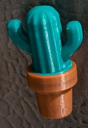 Barrel Cactus Pot Magnet