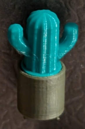Barrel Cactus Green Pot Magnet
