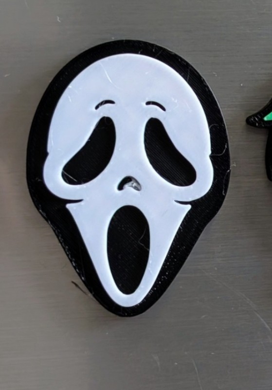 Ghostface Mask Magnet