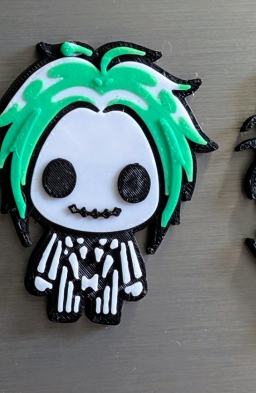 Beetlejuice Magnet