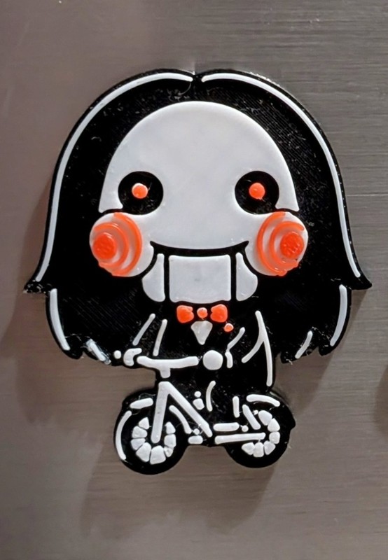 Jigsaw Puppet Magnet