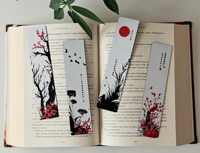 Red Blossom (2) Bookmark · Choose One