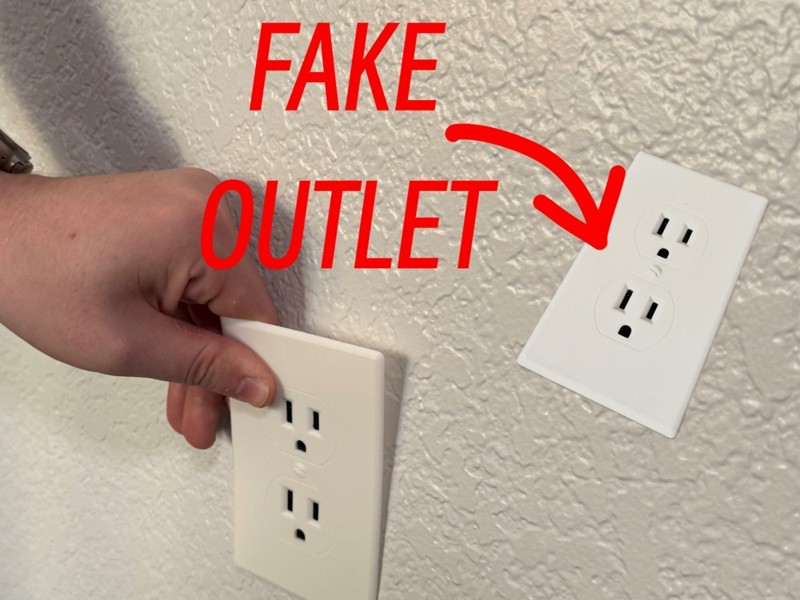 Fake Outlet · Decorative Prop