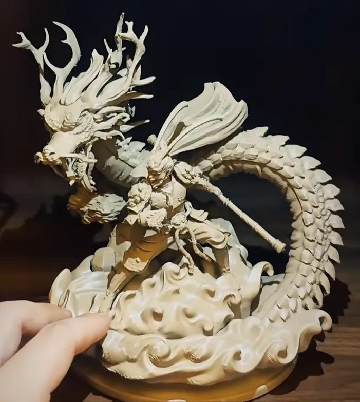 Wukong & Dragon · Single Colour