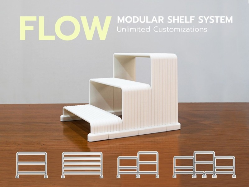 Flow Display Shelf · One Module