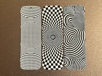 Optical Illusion Bookmark · Choose One